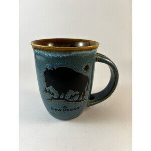 New Mexico Porcelain Ceramic Glaze Coffee Mug Tea Large Size